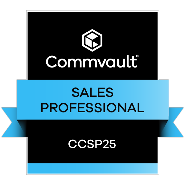 Commvault Cloud Sales Professional - CCSP25