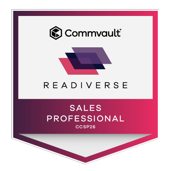 Commvault Cloud Sales Professional - CCSP26